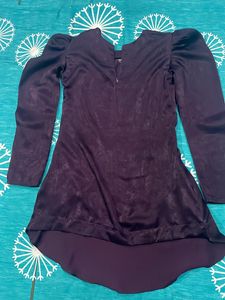 S4u Medium Size Coord Set Dark Purple Colour