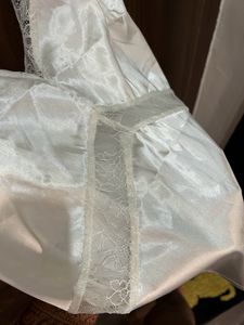 White Satin Top