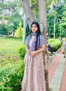 This Is A Long Skirt With Flower Prints 🌸