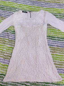 White Kurti