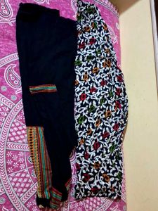 Printed Kurti Pant Set