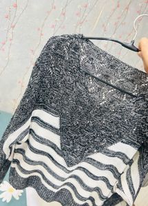 Striped Knit Sweater