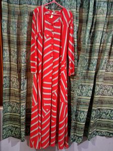 Striped Maxi Dress