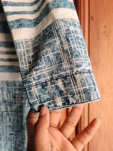 Denim Short Top