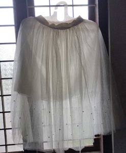 trendy White Skirt Goes With Any Top 😻💗