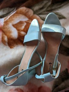 Block Strap Heels