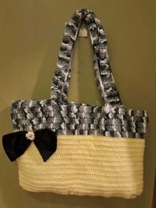 #Yarn &amp; Charm# Handmade With Love # Crochet Bag