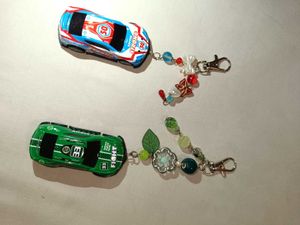 Race Car Keychains - Handmade