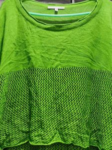 Green Knit Top