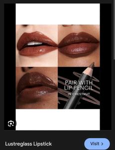 Original Mac Lustreglass Lipstick Full Size