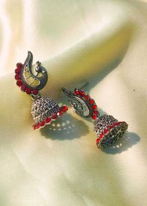 Pack Of 2 Peacock Earrings