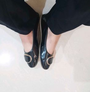 Black Patent Leather Flats