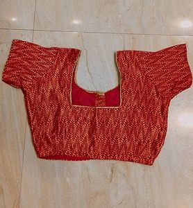 Blouse Light Orange (Chest 38inch, Kamar 30,)
