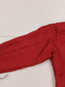 Elegant Red Ethnic Gown