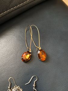Silver Coloured Casual Earrings 4 Pairs