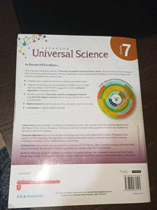 Universal Science 7th Class Pearson Textbook