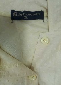 Cream Color Crop Top