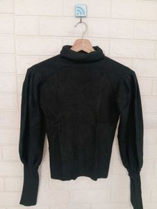 Korean black sweater