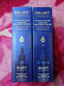 BBLUNT Intense Moisture Lamellar Treatment Water |