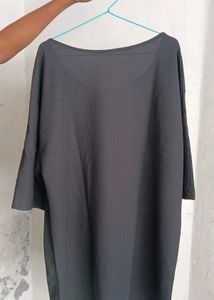 Comfy Black Boxy Top for women.