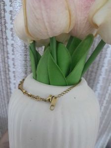 Heart Charm link bracelet