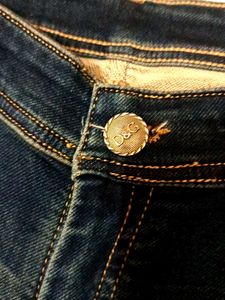 Dark Blue Denim Jeans