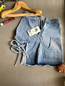 Denim Mini Skirt