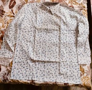 Floral Print Long Sleeve Shirt