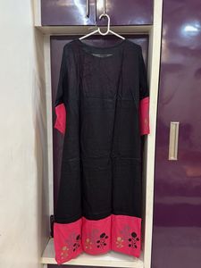 Elegant Black &amp; Pink Kurta
