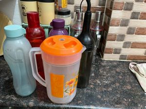 Set of 4 Reusable Water Bottles
