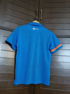 Bando Men Blue Casual Polo Tshirt