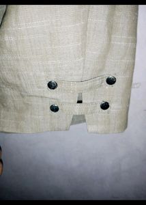 Olive Green Beige Capry