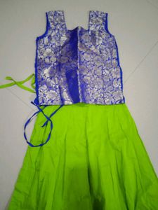 Girls&#39; Ethnic Skirt &amp; Top Set