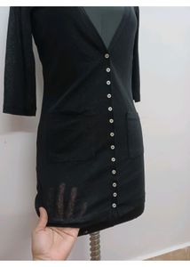 Mini Dress Type Transparent Top