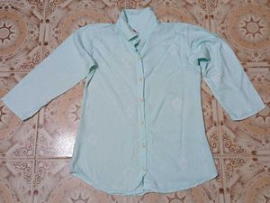 Light Blue Button-Down Shirt