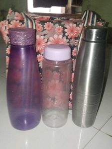Combo Of 3 Water Bottles