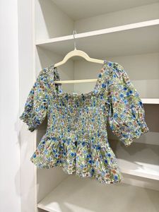 Mango Floral Top