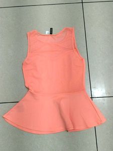 new women Cute Peplum Top