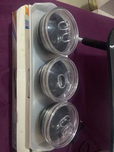 Dryfruit Tray With 3 Containers With Air Tight Lids