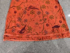 Beautiful Printed Halter Neck Kurti Top