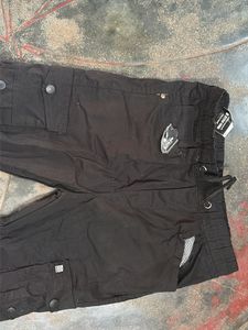 Black Cargo Jogger Pants