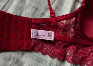 Red Lace Bra