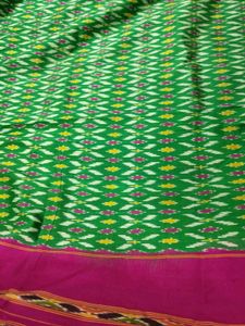Green &amp; Purple Designer Saree