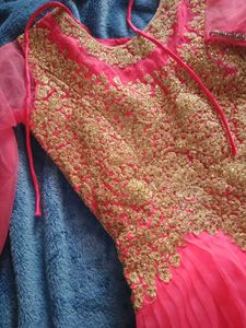 ❗❗LOWEST PRICE - Heavy Worked Long Wedding Frock