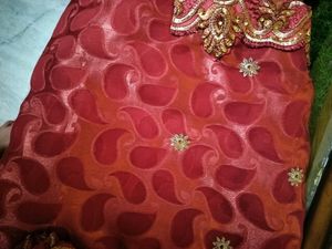 Red Saree