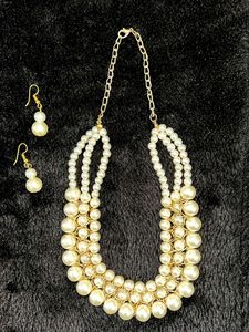 Pearl Layered Jewellery Set