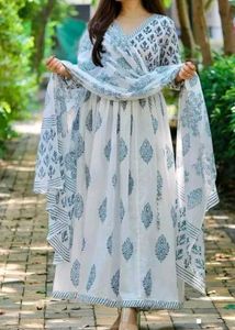 anarkali Kurti Set