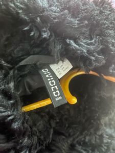 Black Faux Fur Jacket