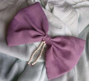 Purple Bow 💜 Clip