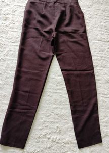 Brown Straight Leg Pants